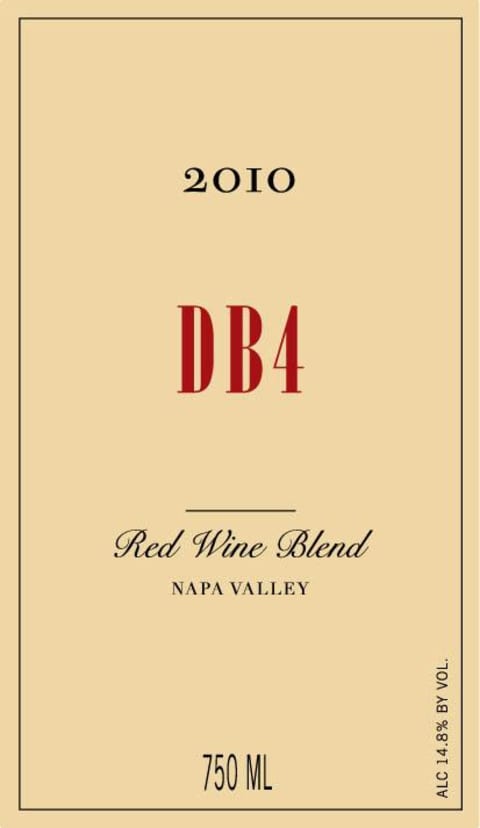 Bryant Family DB4 2010 Front Label