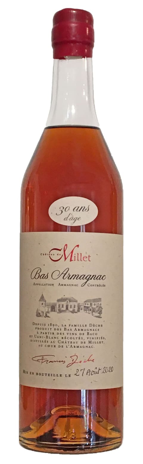 Ondoorzichtig Prestigieus spoel Chateau De Millet 30 Year Armagnac | Wine.com