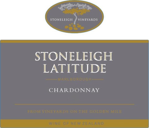 Stoneleigh Latitude Chardonnay 2015 Front Label