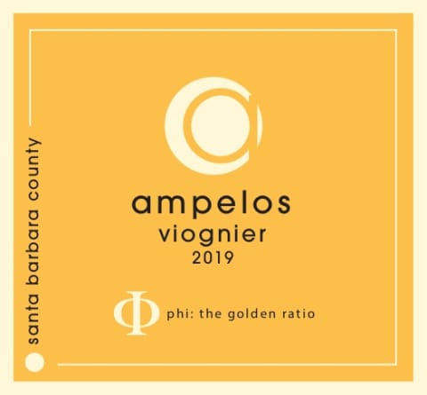 Ampelos Cellars Viognier 2019 Front Label