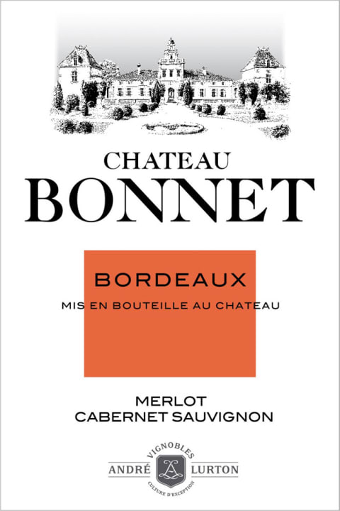 Chateau Bonnet Rouge 2016 Front Label