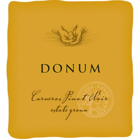 The Donum Estate Carneros Estate Grown Pinot Noir 2015 Front Label
