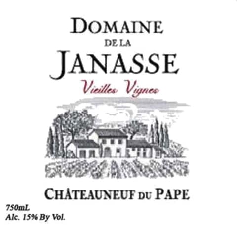Domaine de la Janasse Chateauneuf-du-Pape Vieilles Vignes (1.5 Liter Magnum) 2013 Front Label