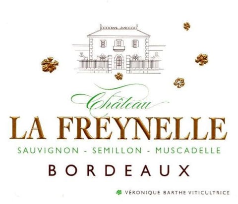 Chateau La Freynelle Blanc 2018 Front Label