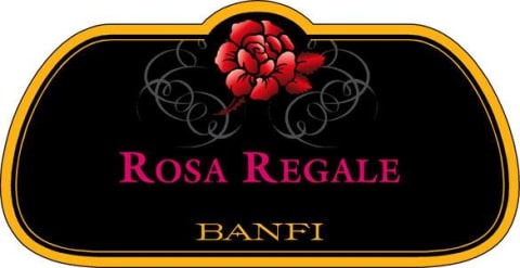 Banfi Rosa Regale Brachetto (375ML half-bottle) 2017 Front Label