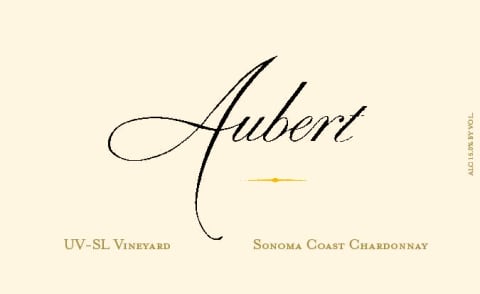 Aubert UV-SL Vineyard Chardonnay 2018 Front Label