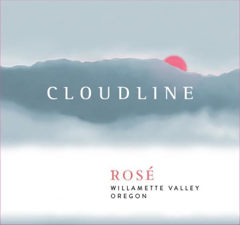 Cloudline Rose 2021 Front Label