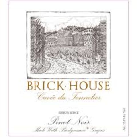 Brick House Cuvee du Tonnelier Pinot Noir 2015 Front Label