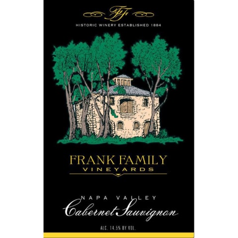 Frank Family Vineyards Cabernet Sauvignon 2016 Front Label