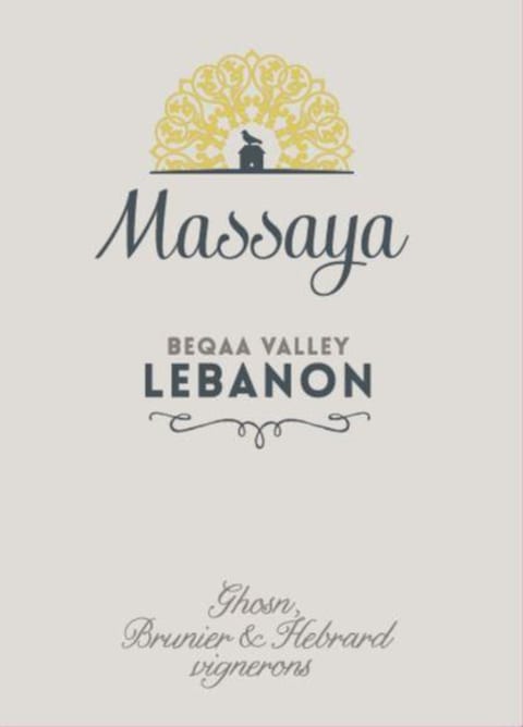 Massaya Blanc 2019 Front Label