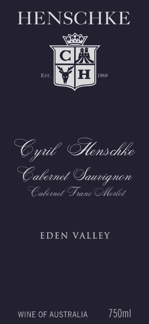Henschke Cyril Cabernet Sauvignon 2016 Front Label