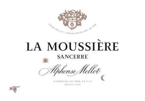 Alphonse Mellot La Moussiere Sancerre Blanc 2017 Front Label