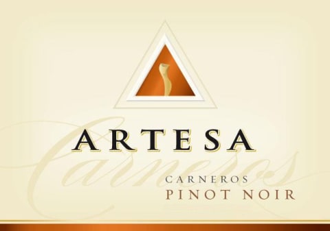Artesa Carneros Pinot Noir 2015 Front Label