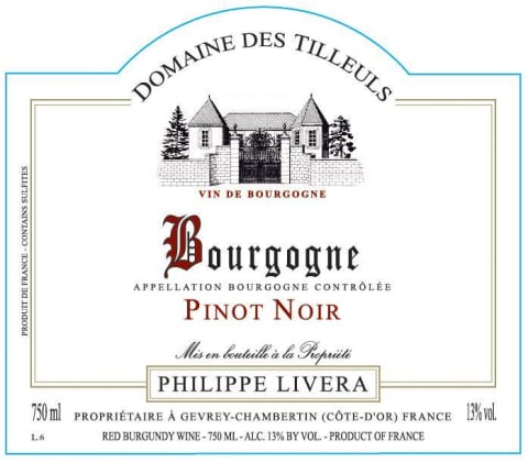 Philippe Livera Bourgogne Pinot Noir Vieilles Vignes 2016 | Wine.com