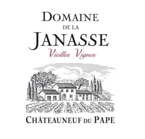 Domaine de la Janasse Chateauneuf-du-Pape Vieilles Vignes 2019 Front Label