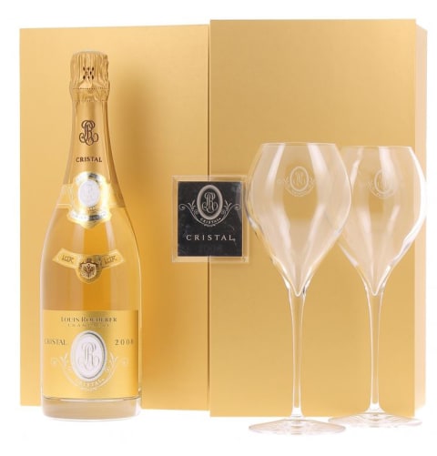 Champagne Louis Roederer Cristal Rosé avec coffret