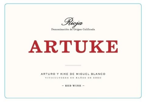 Artuke Rioja 2019 Front Label
