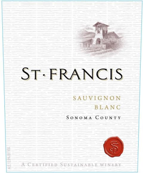 St. Francis Sauvignon Blanc 2017 Front Label