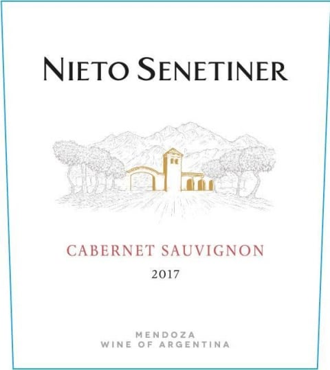 Nieto Senetiner Cabernet Sauvignon 2017 Front Label