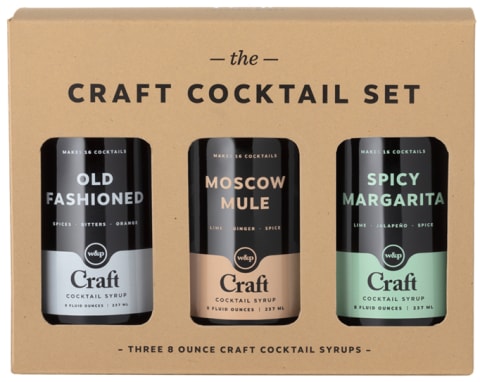 wine.com W&P Craft Cocktail Syrup 3-Pack Set Gift Product Image