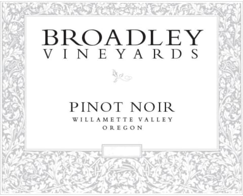 Broadley Willamette Valley Pinot Noir 2019 Front Label