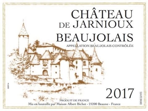 Albert Bichot Chateau de Jarnioux Beaujolais 2017 Front Label