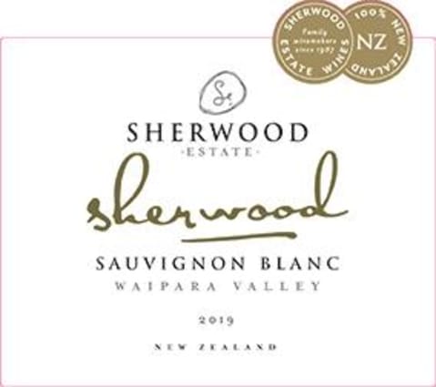 Sherwood Estate Sauvignon Blanc 2019 Front Label