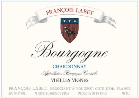 Francois Labet - Bourgogne Blanc VV 2018 - Knightsbridge Wine Shoppe