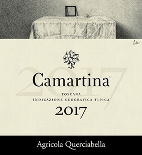 Querciabella Camartina 2017 Front Label