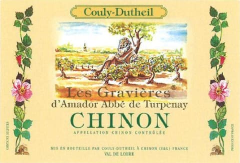 Couly-Dutheil Les Gravieres 2015 Front Label