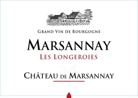 Chateau de Marsannay Marsannay Les Longeroies 2016 Front Label