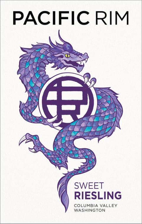Pacific Rim Sweet Riesling 2021 Front Label