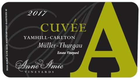Anne Amie Cuvee A Muller Thurgau 2017 Front Label