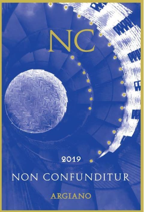 Argiano Non Confunditur 2019 Front Label
