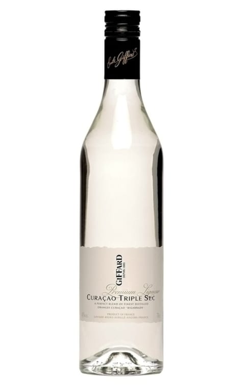 Giffard Curacao Triple Sec Premium Liqueur Front Bottle Shot