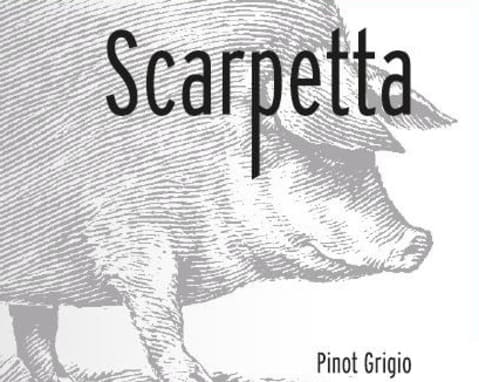 Scarpetta Pinot Grigio 2019 Front Label