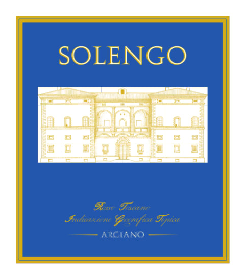 Argiano Solengo 2020 Front Label