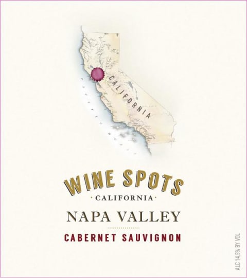 Wine Spots Napa Cabernet Sauvignon 2017 Front Label