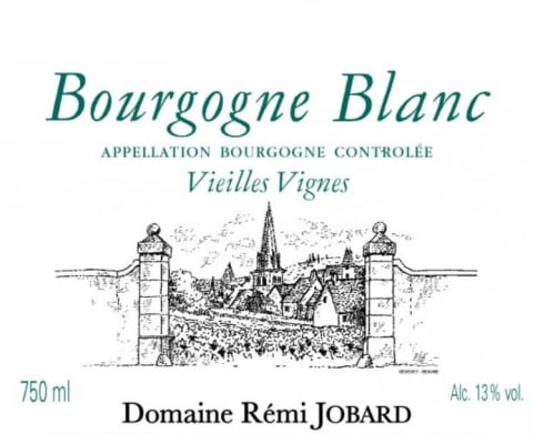 Domaine Remi Jobard Bourgogne Blanc 2017 Front Label