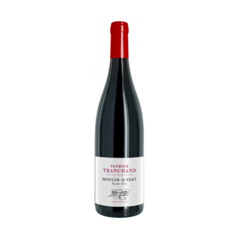 Front shot of wine bottle