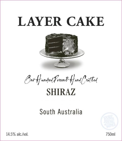 Layer Cake Shiraz 2017 Front Label