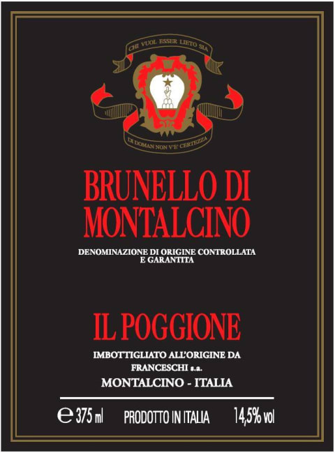 Il Poggione Brunello di Montalcino 2015 Front Label