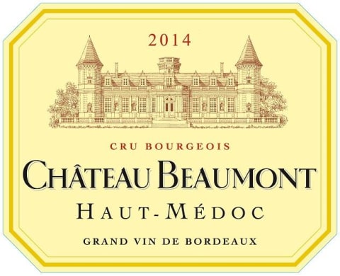 Chateau Beaumont 2014 Front Label