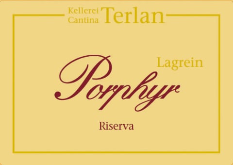 Terlan Porphyr Riserva Lagrein 2017 Front Label
