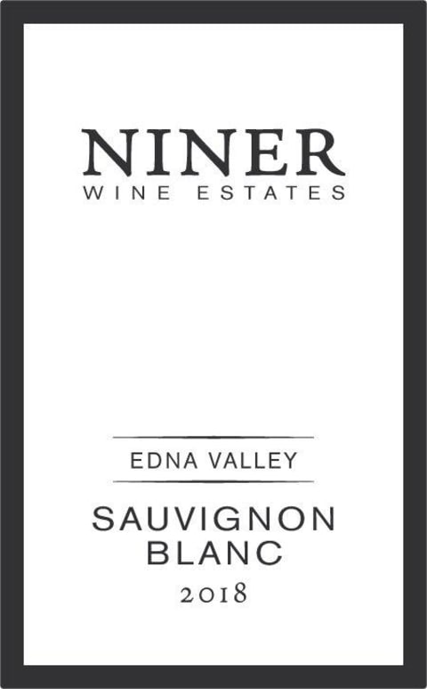Niner Edna Valley Sauvignon Blanc 2018 Front Label