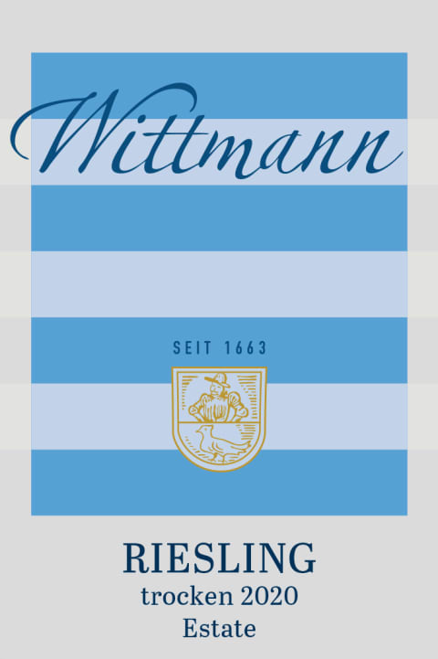 Wittmann Rheinhessen Estate Riesling Trocken 2020 Front Label