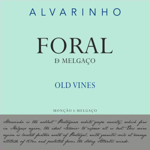 Quinta do Regueiro Foral Alvarinho 2021 Front Label