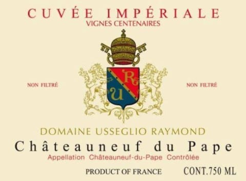Domaine Raymond Usseglio Chateauneuf Du Pape Cuvee Imperiale 18 Wine Com Domaine Raymond Usseglio Chateauneuf Du Pape Cuvee Imperiale 18 Wine Com