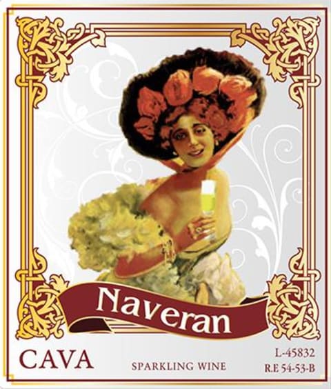 Bodegas Naveran Brut Cava 2018 Front Label