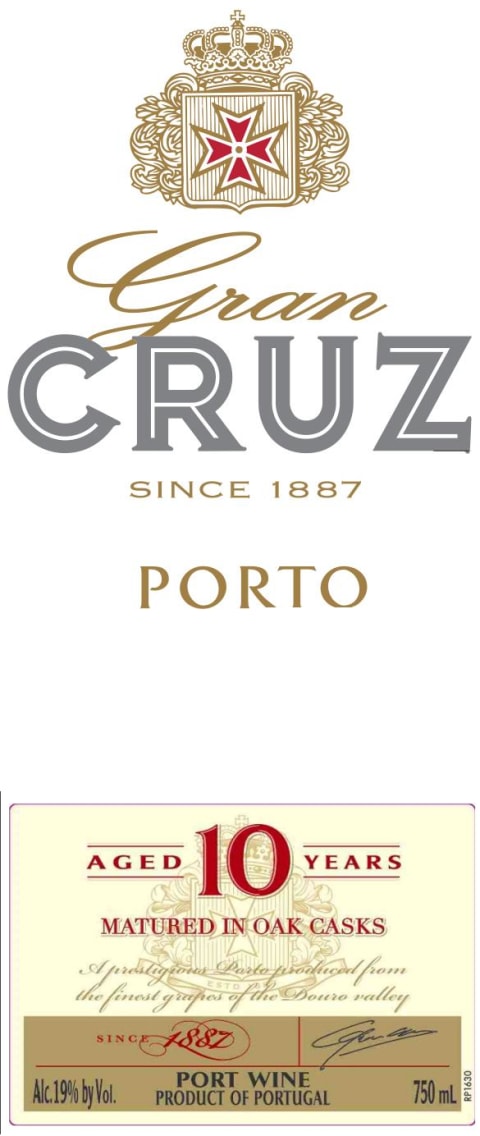 Cruz\' Porto Old Cruz Port 10 Cruz Year Porto \'Gran